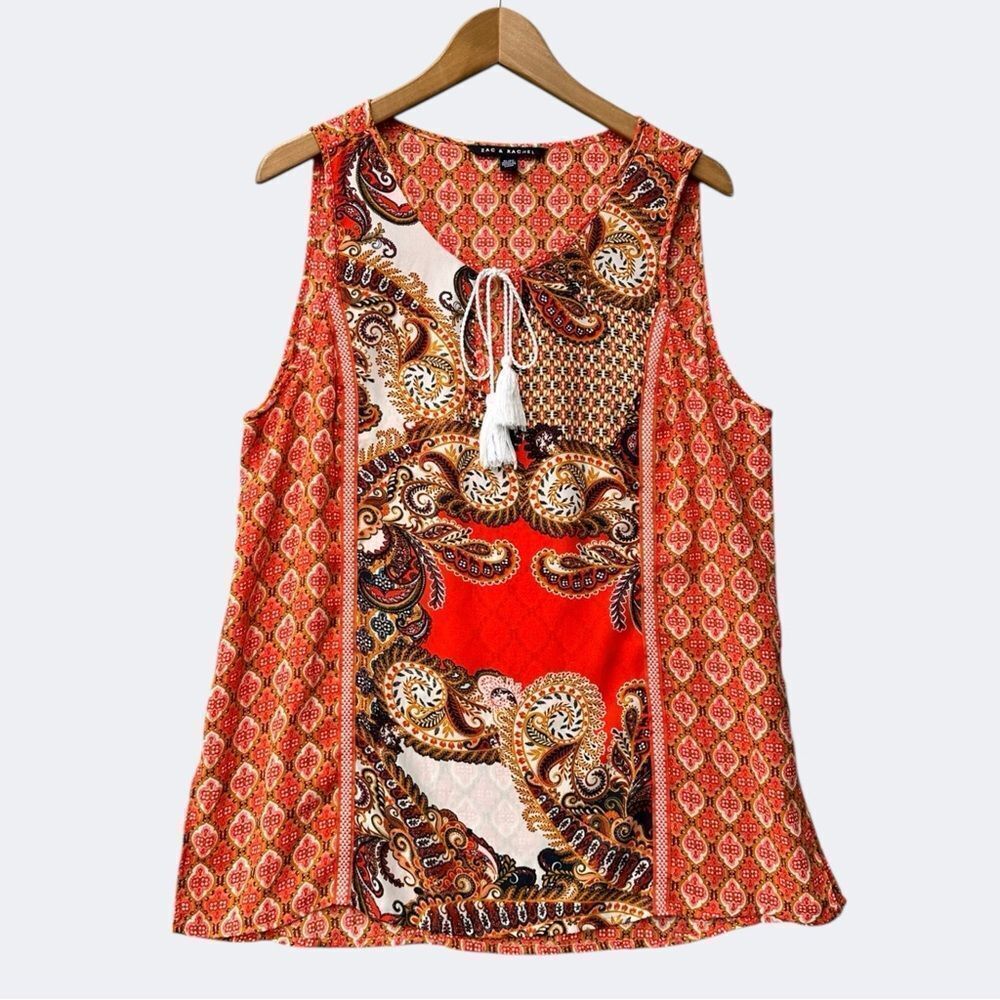 🎉5 for $45🎉 zac & rachel top blouse shirt size XL